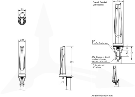 Omnidirektionale Wifi-Antenne Poynting OMNI-705 5GHz