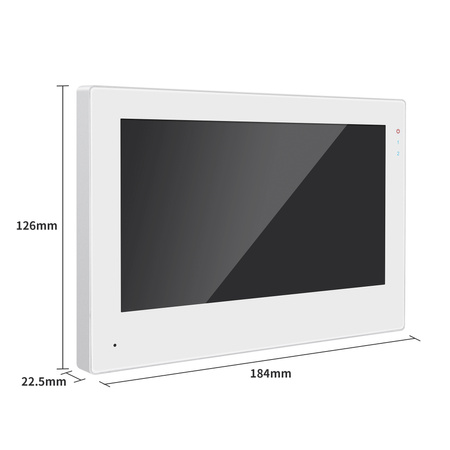 Tuya WiFi video intercom monitor white SPD-MT703W