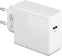 Goobay USB-C PowerD 65W síťová nabíječka BÍLÁ