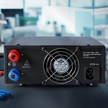 Zasilacz laboratoryjny impulsowy DC 1-15V 60A PeakTech P6168