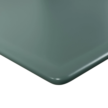 Biurko regulowane Vegard elektryczne dwusilnikowe MDF beżowo-zielone