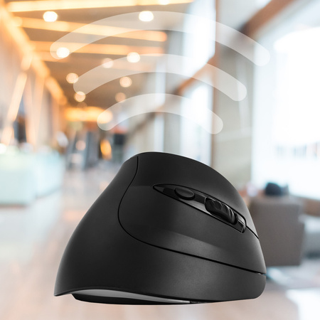 Bezdrátová vertikální myš BT 2.4 RGB SP-RCA09