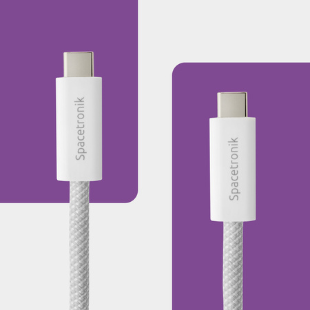 Spacetronik USB-C 4.0 40Gbit/s Gen3x2 kabel 1,2 m