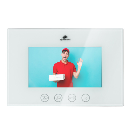 8-Familien 7" Video-Gegensprechanlage