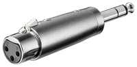 Zásuvka audio adaptéru XLR - Jack 635 mm Goobay