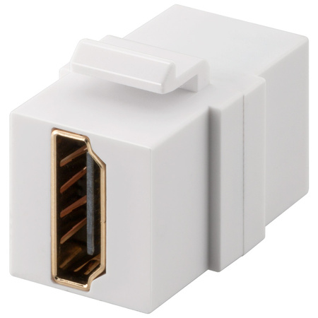Keystone connector HDMI-HDMI cable extension