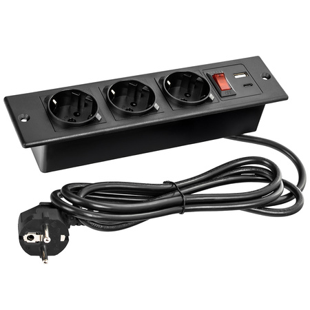 Gniazdo meblowe ładowarka USB Spacetronik SPS-I35B