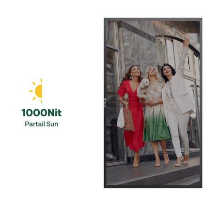 SYLVOX 55" Zewnętrzny Ekran Reklamowy 4K / Monitor