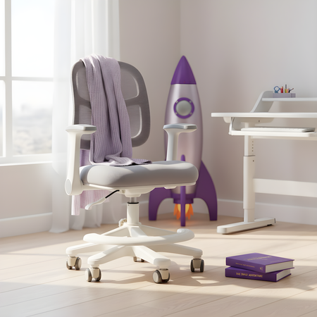 Krzesło dziecięce Spacetronik SPC-XD19A Szare