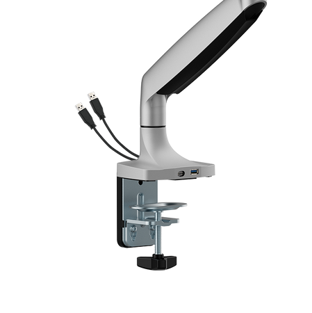 Uchwyt srebrny na monitor Spacetronik SPAS110S