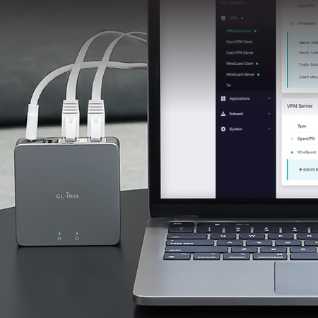 Bramka bezpieczeństwa GL.iNet Brume 2 GL-MT2500A