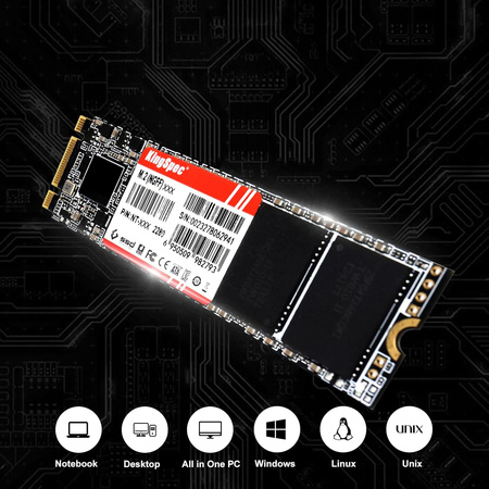 Dysk SSD KingSpec 512GB M.2 SATA III 2280 NAND NGF