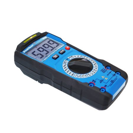 Multimetr cyfrowy 10A 600V dioda PeakTech 3349