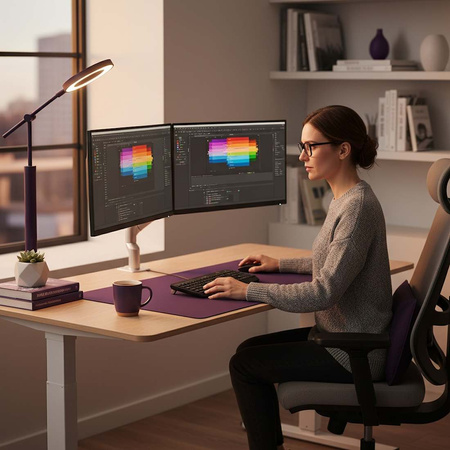 Elektryczne biurko Moris SPE-O112WL 140×70 cm