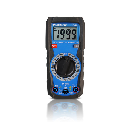 TrueRMS-Digitalmultimeter 10A 600V PeakTech 1040