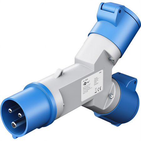 EV charging adapter plug AC 23kW 230V 10A LAPP