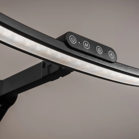 Spacetronik Moris elektrický stůl SPE-O121 120x60, černý rám, deska ze světlého dřeva