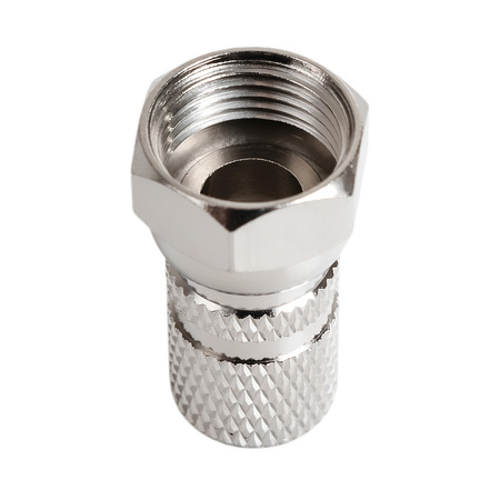 Veľká matica F-plug 7,3 mm/20 mm TV-FT05 100 ks