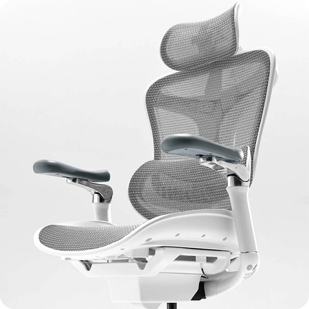 Doris 40 Grey swivel office chair