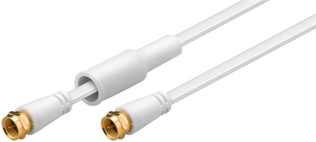 FF SAT connector Goobay FLAT gold plated 75m