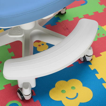 Fotel obrotowy dziecięcy Spacetronik SPC-XD09S Niebieskie