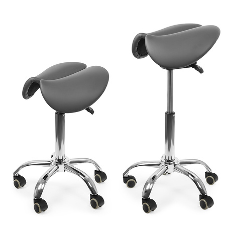 Ergonomický nastavitelný háček SELLA šedý