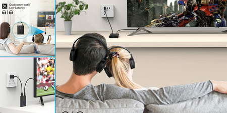 B07 Pro Przenośny Odbiornik Bluetooth 5.0 QCC3007