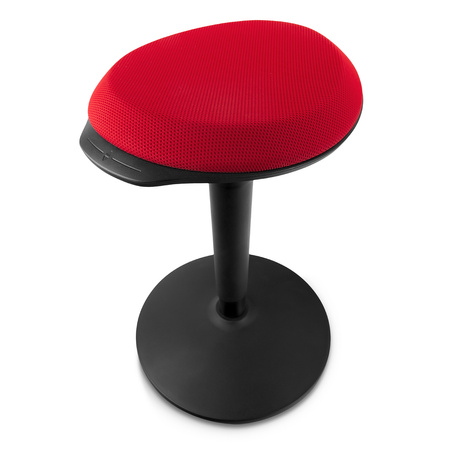 Zippy active ergonomic hocker (black and red)