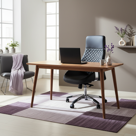 Swivel office chair with armrest ALMA black