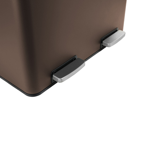 Funky Trash Can Brown Spacetronik Podwójny