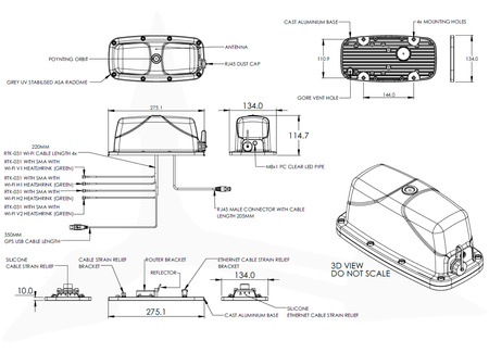 Antena 4w1 WiFi MIMO4x4 Poynting EPNT-7-V1-01