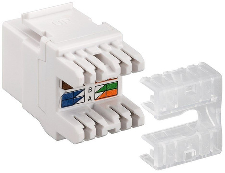 Keystone connector RJ45 CAT 6 UTP 250MHz