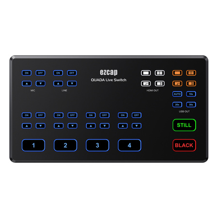 Mikser wideo audio 4xHDMI 1080p60 EZCAP328