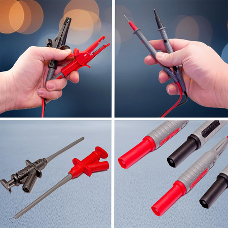 Zestaw akcesoriów Elekt do mierników PeakTech 8200