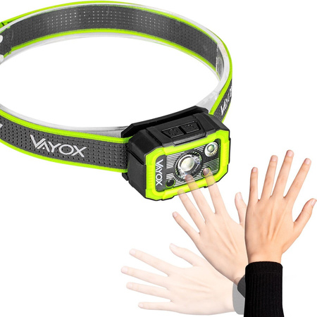 Hlavová baterka 750lm CREE SMD Hammer VAYOX VA0103