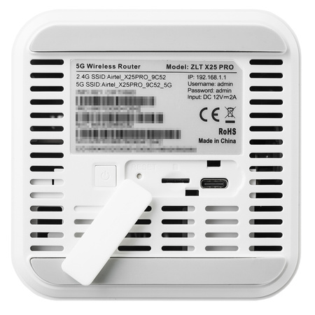 5G LTE router for SIM card Wi-Fi 6 X25 Pro Red