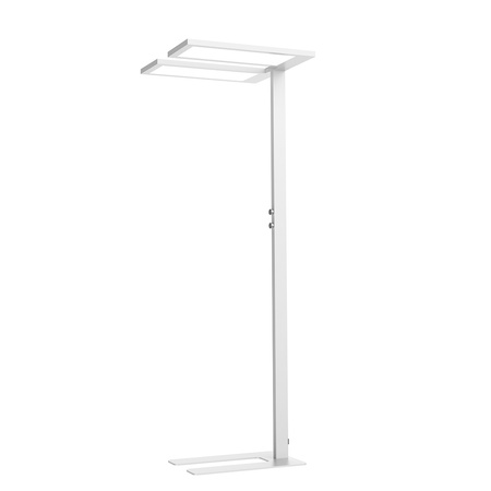 Podwójna lampa podłogowa LED GLOW D24 Pro Biała