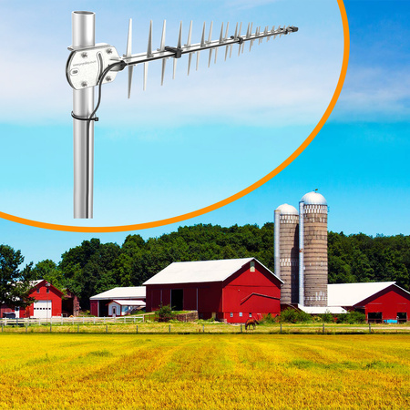 Antena 5G/LTE SISO Poynting LPDA-92-4 SMA(m) 7m