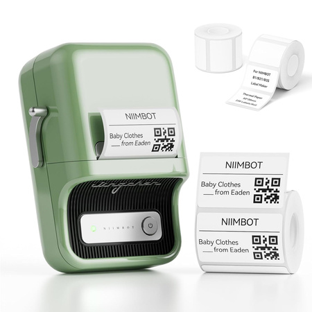 Drukarka etykiet Niimbot B21 PRO zielona