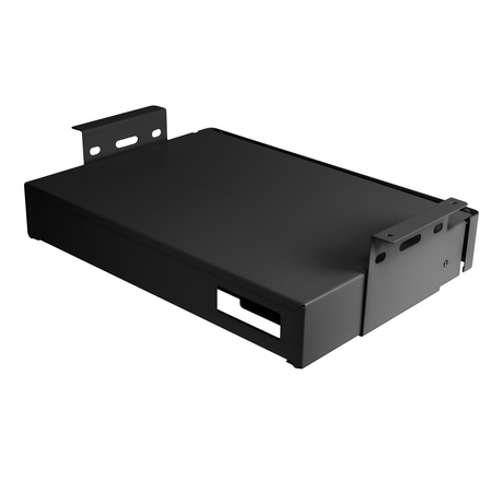 Szuflada Spacetronik SPB174B czarna z portami USB