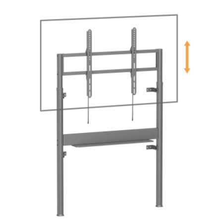 Zmotoryzowany Stojak Ścienny do TV 90" 90 kg SPET04G