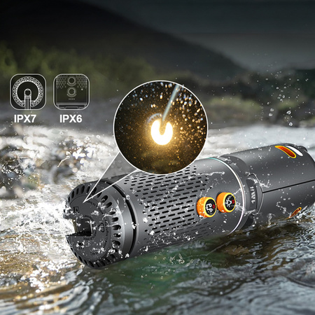 Lampa kempingowa z głośnikiem Bluetooth 1Mii R7