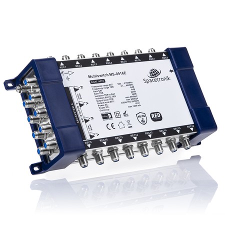 Multipřepínač Spacetronik řady E MS-0916E 9/16