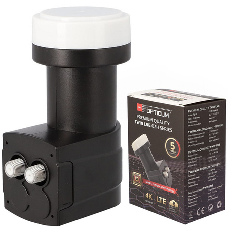 LNB TWIN OPTICUM RED 03H PREMIUM Converter