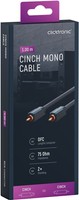 CLICKTRONIC Audio kabel 1xRCA - 1xRCA koaxiální 1m