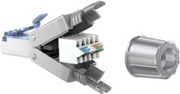 RJ45 8P8C CAT6A STP Twisted-Pair Netzwerkstecker Goobay