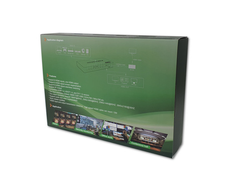 Spacetronik SPH-MV81PIP-Q HDMI 8/1 Multibetrachter