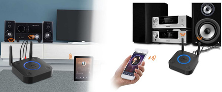 B06 Pro Bluetooth Empfänger 5.0 1Mii aptX HD 50m