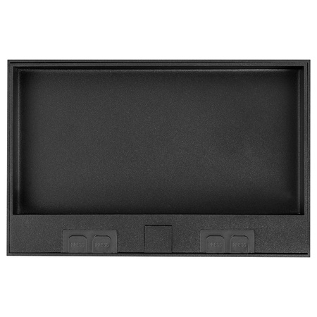 Gniazdo podłogowe otwierane Spacetronik SPS-W34B_S3