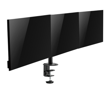 Uchwyt na trzy monitory Spacetronik SPA-130